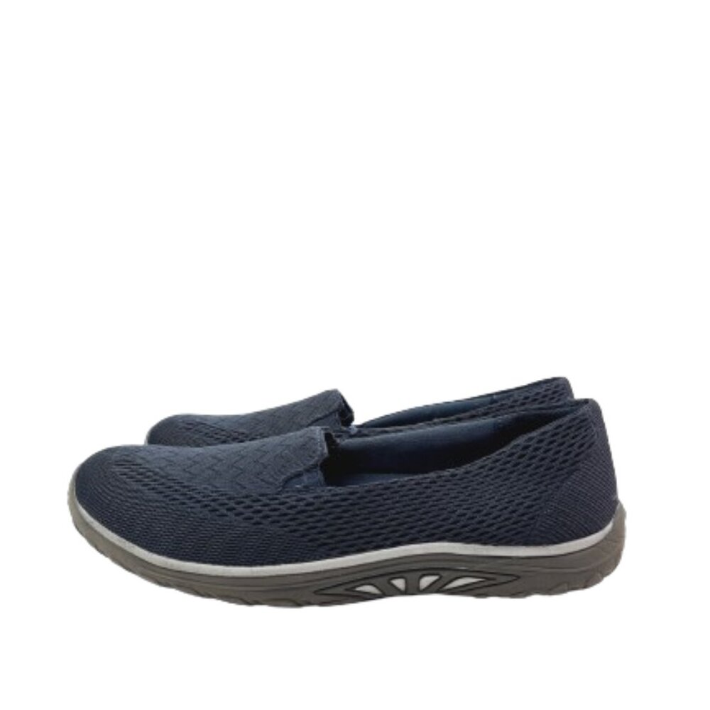 Skechers Women's Navy Blue Reggae Fest Willows Slip-On Shoes‎ Size US 9.5